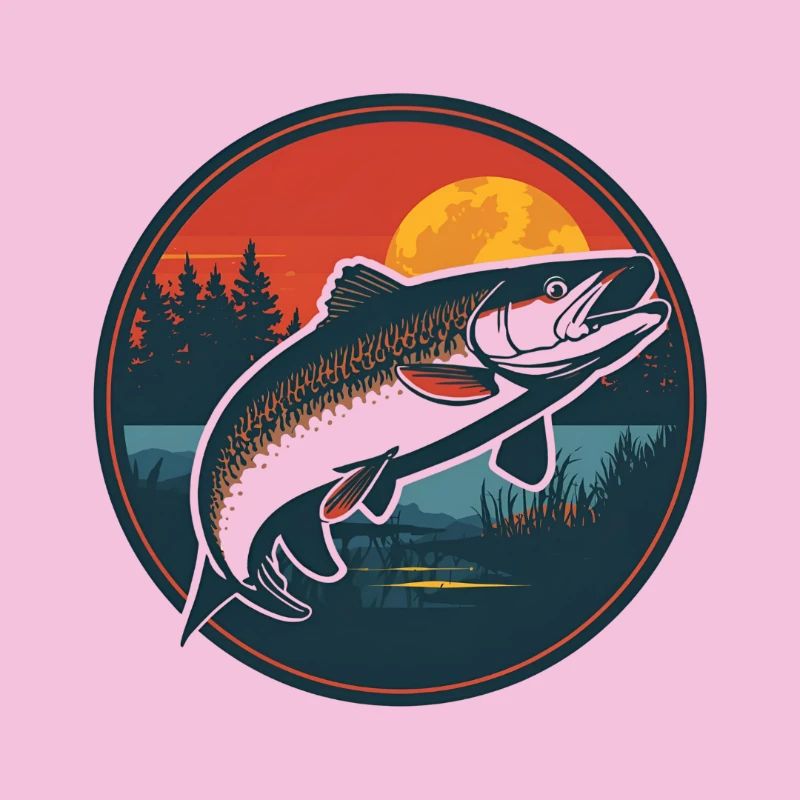 Fish in natural design