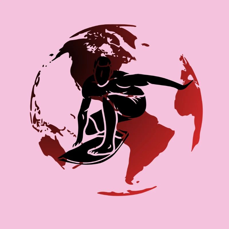 Red Globe Surfer