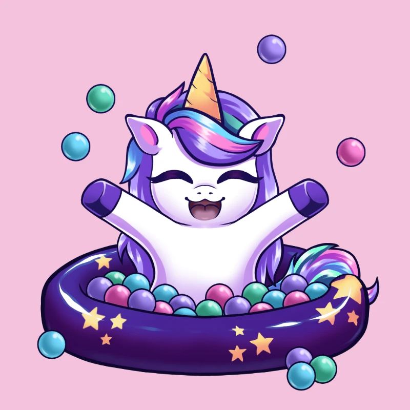 Piscine à Boules de Licorne