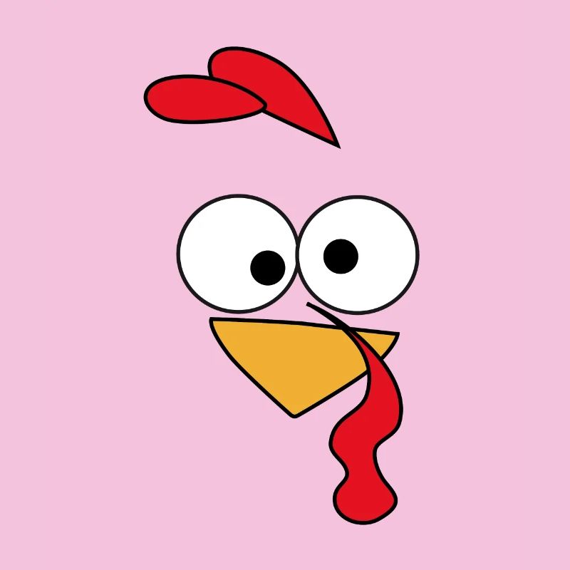 face comic game chicken bird funny humor fun cool