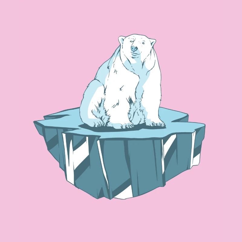 Eisbär auf Eisscholle