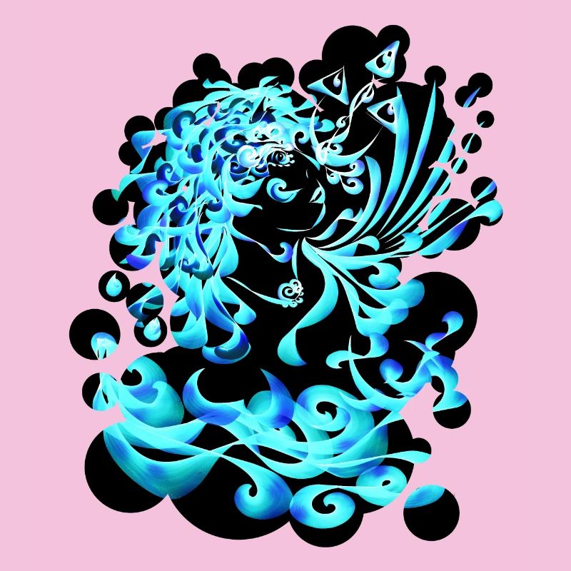 Aquarius Element Wasser cutout