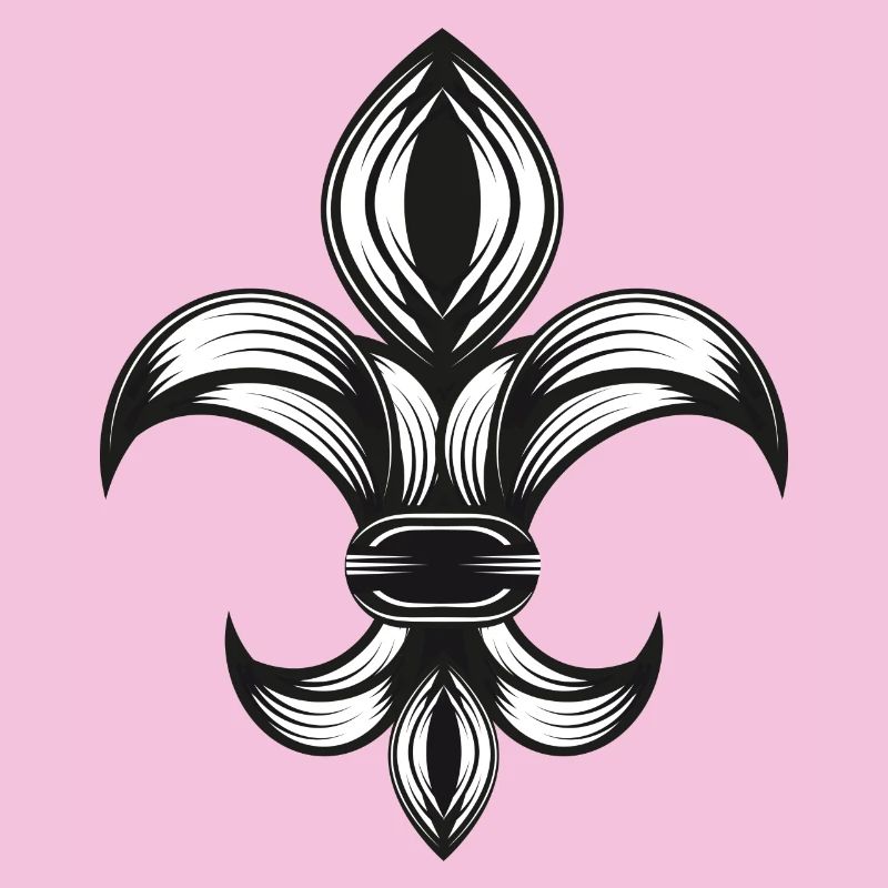 stylized iris - Fleur-de-Lys