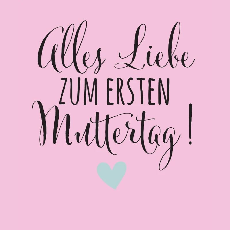 1. Muttertag Mama Mutter Baby Geschenk Babysprüche