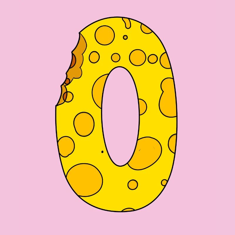 Numéro 0 Digit Cheese