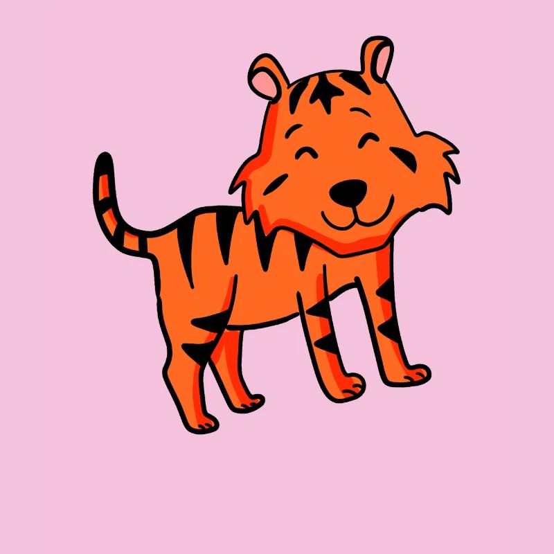 Tiger Cartoon Tier