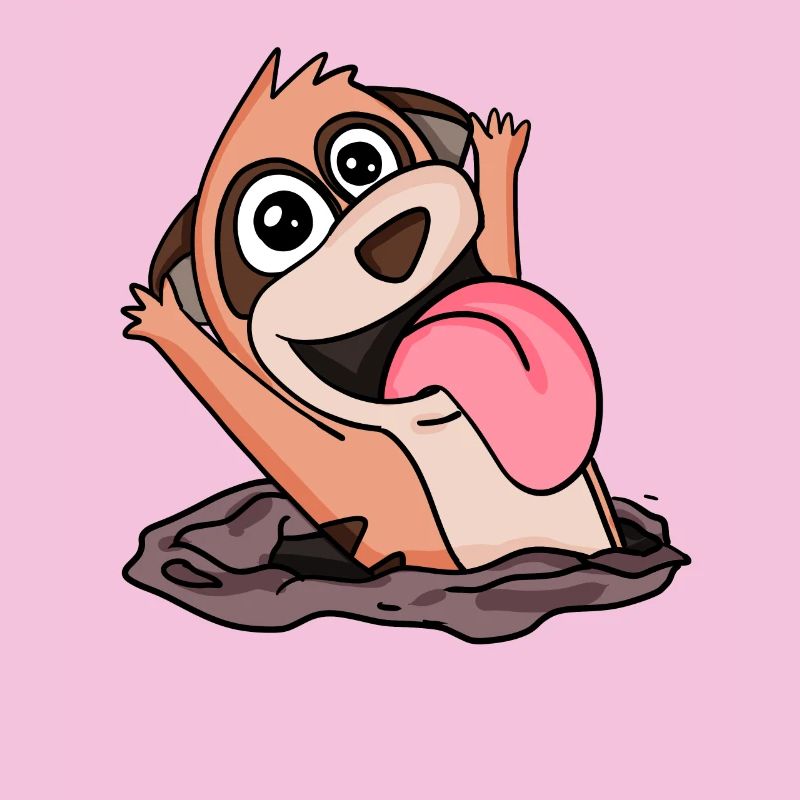 Câlin de suricate mignon