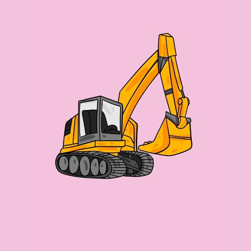 Bagger Baggerfahrer Geschenk