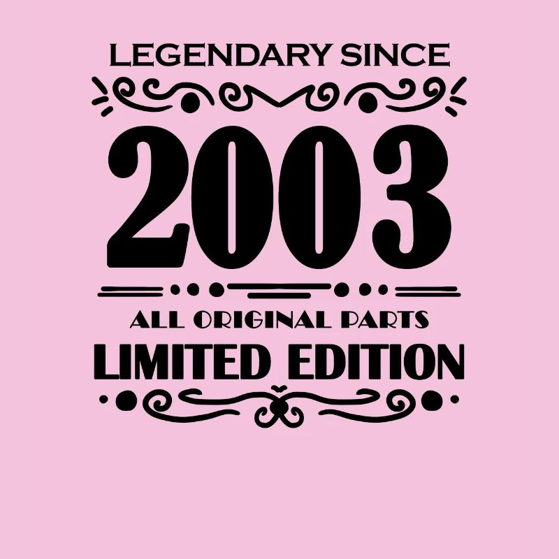 2003 - Né 2003 - Année de construction 2003