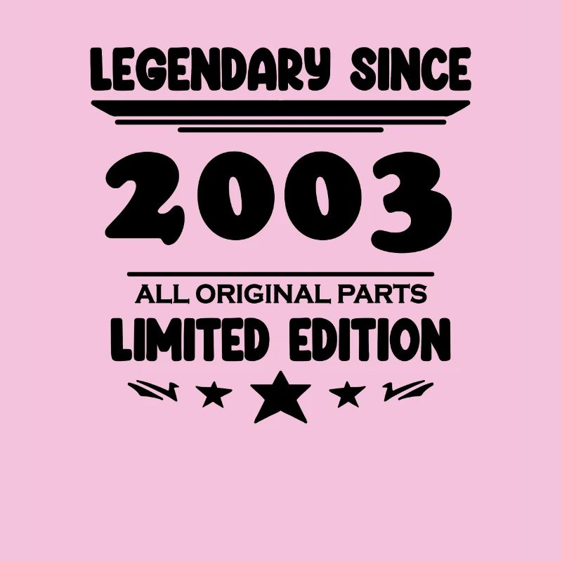 2003 - Né 2003 - Année de construction 2003