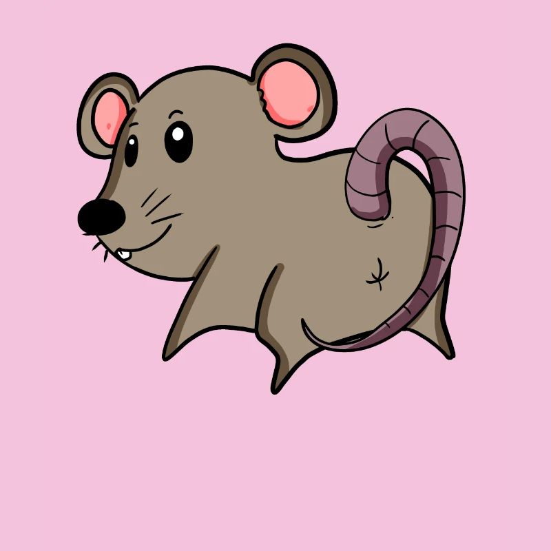 Mouse from behind - Mouse butt - Mouse ass