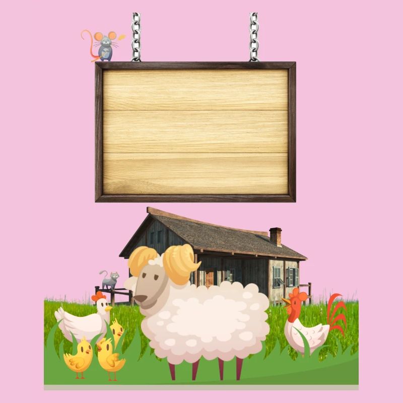 Pasture Pals Rustic-Bauernhof-Schild