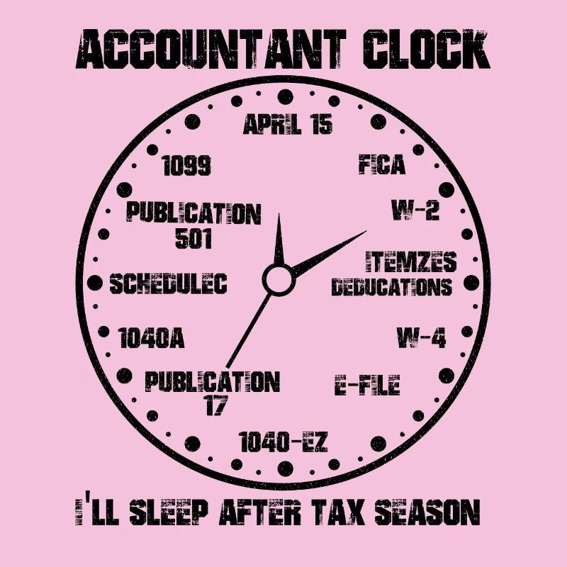 Drôle d’horloge comptable CPA Comptabilité