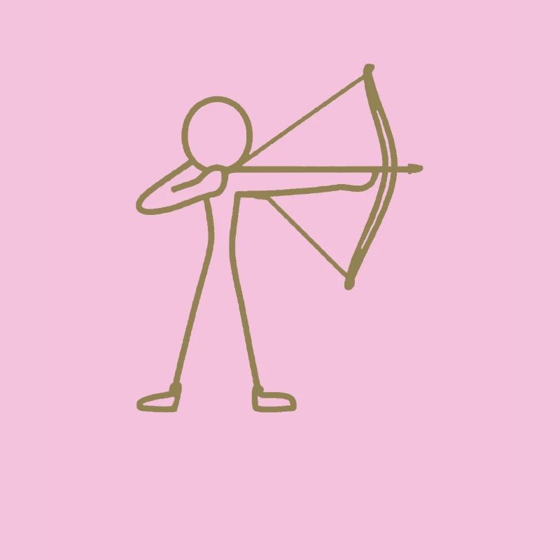 Archer à l’arc à l’arc à l’arc