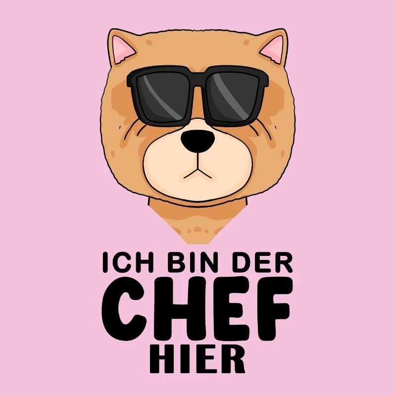 Cooler Hund Chow Chow Chef Spruch