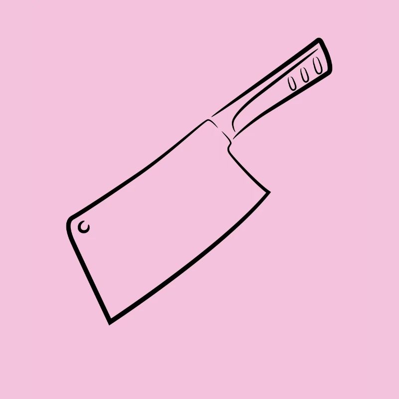 Dessin de couperet