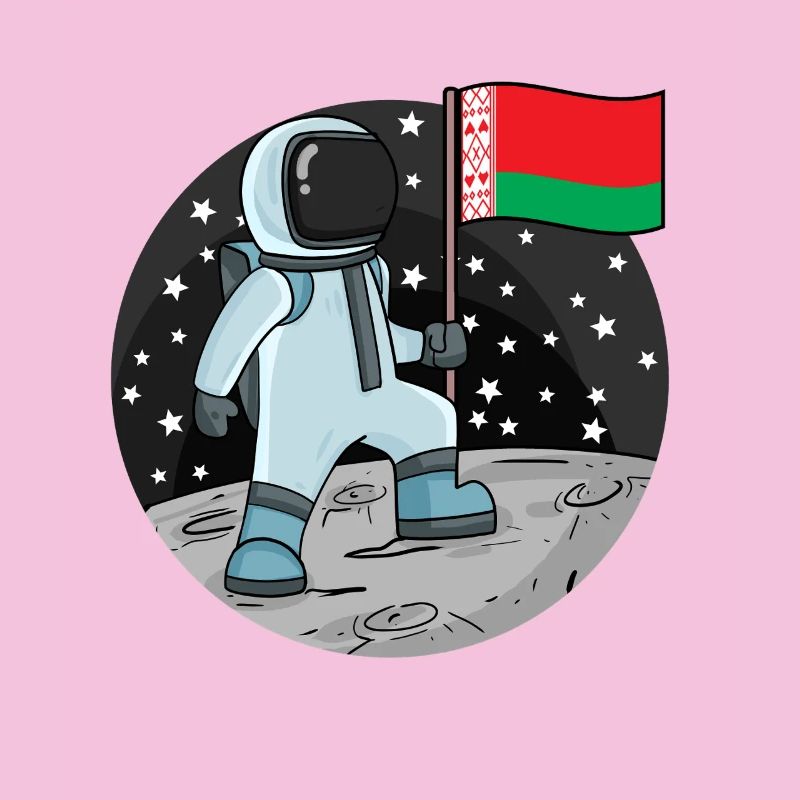 Drapeau astronaute Biélorussie