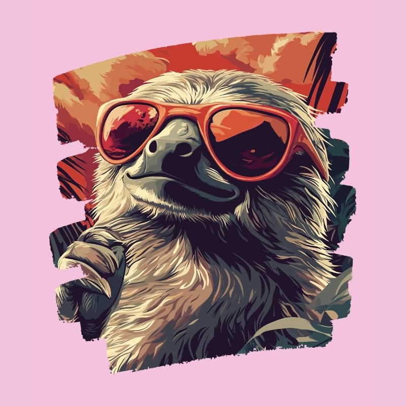 Faultier Retro