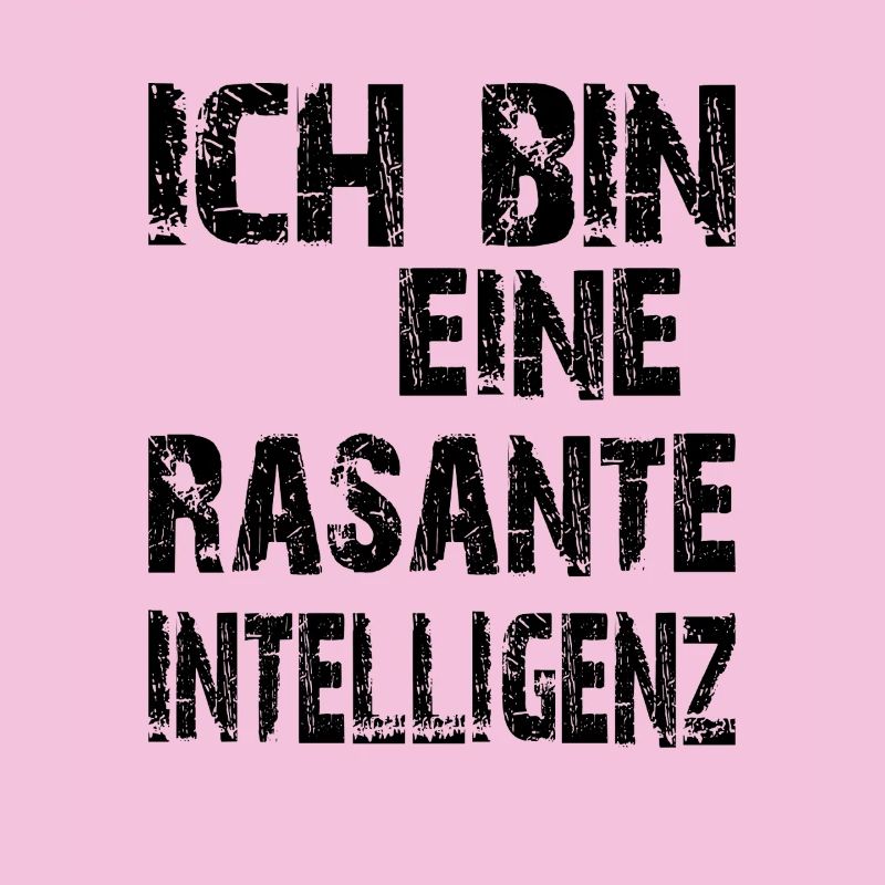 KI Spruch Ich bin eine rasante Intelligenz