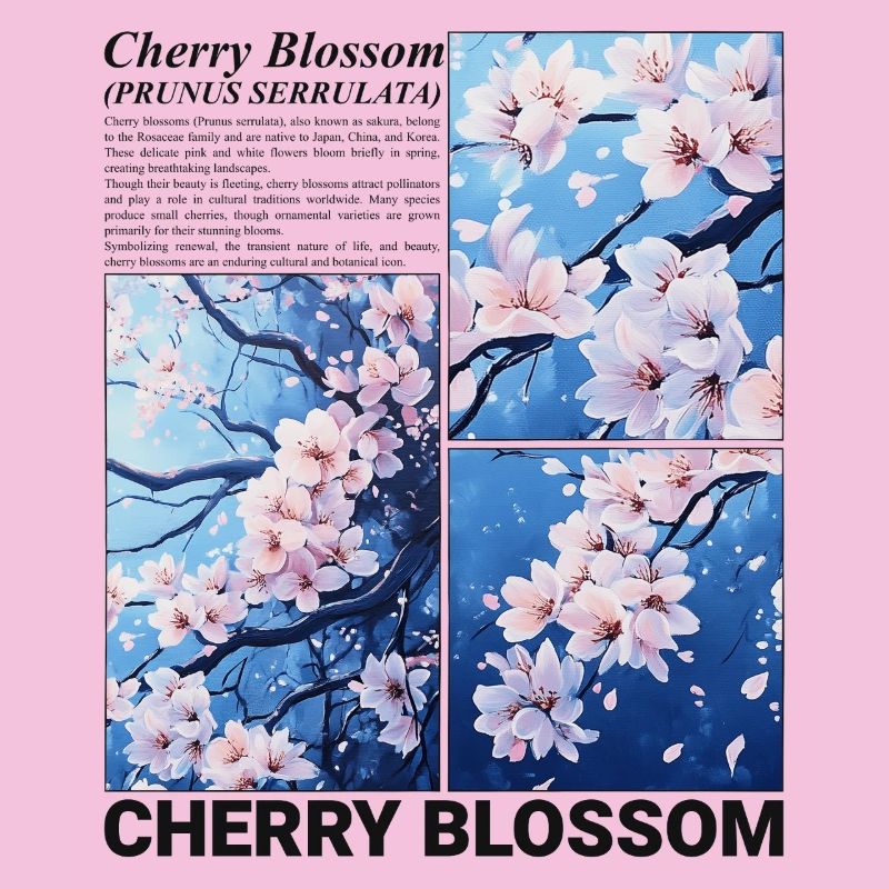 Cherry Blossom Flower Sakura Spring Nature Gift