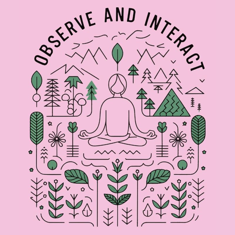 Observer et interagir - Mindful Nature Design