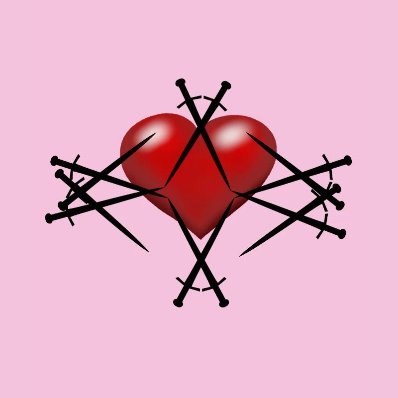 Épée Épées Coeur Guerrier Épéiste
