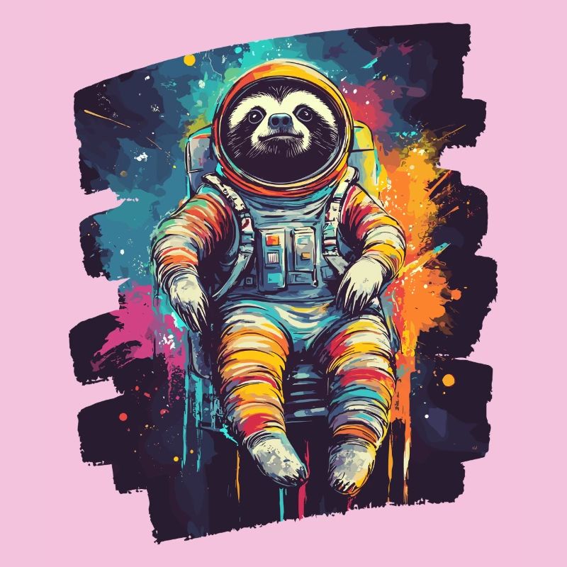 Faultier Astronaut