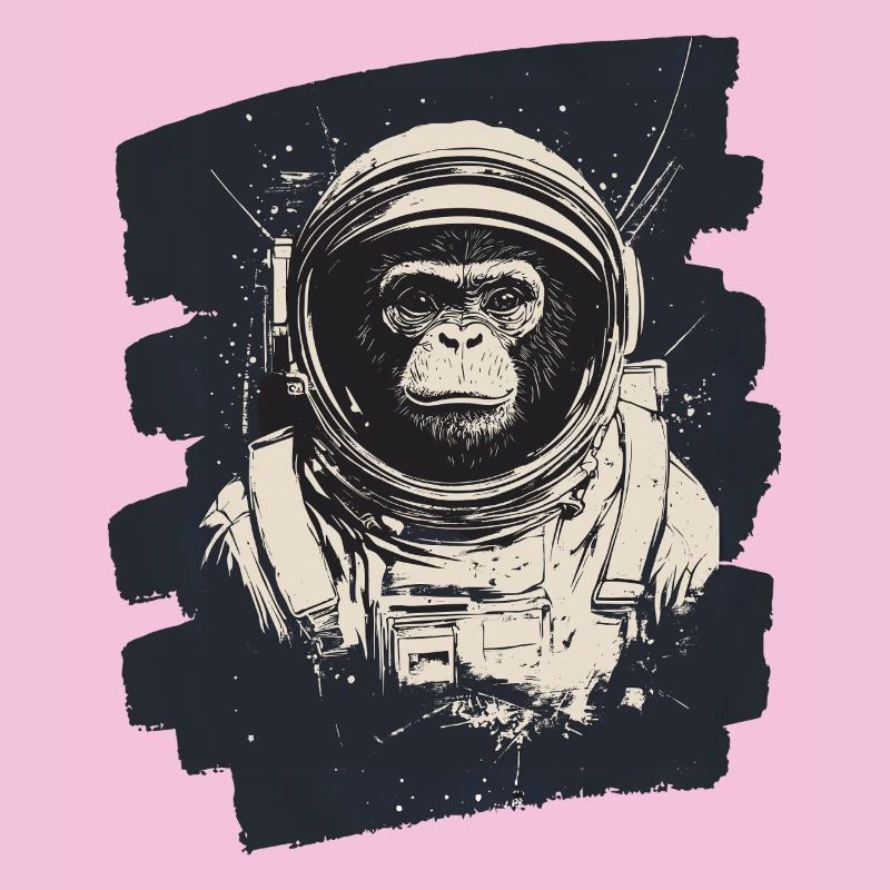 Affe Astronaut