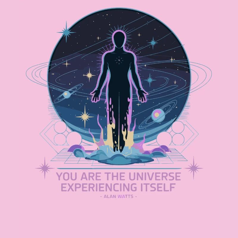 Être céleste | Alan Watts Citation Conception