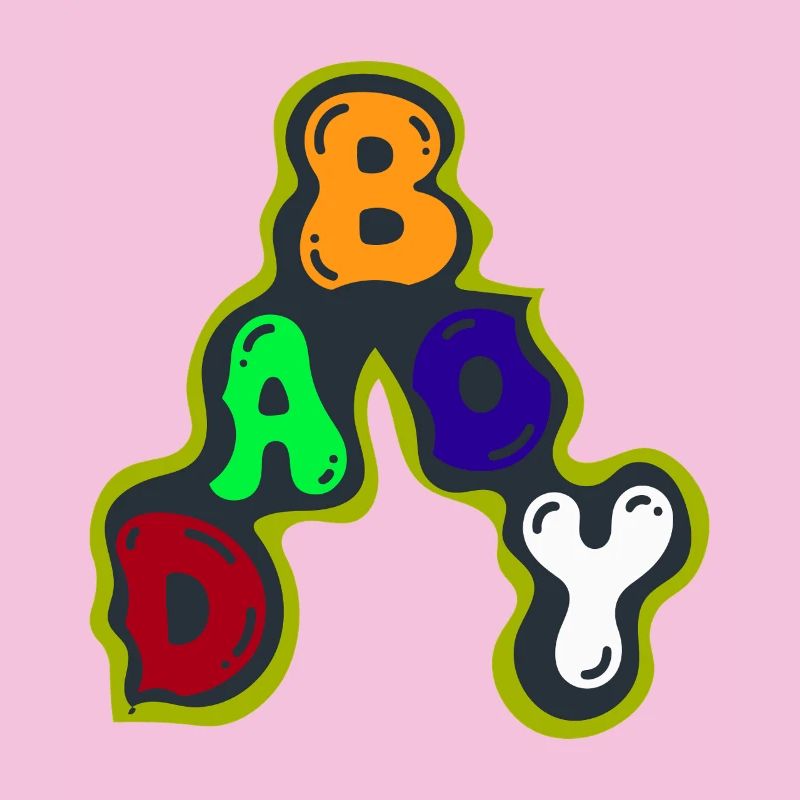 Colourful Alphabet Bubble Design