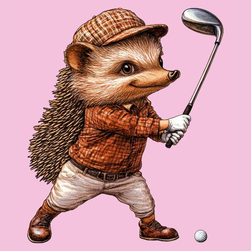 Hérisson Golf / Hérisson golfeur