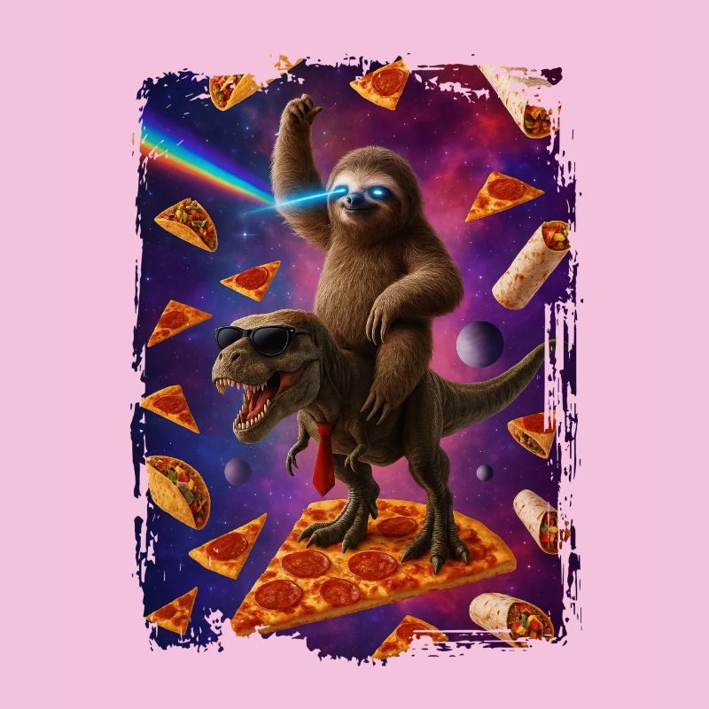 Space Explorers Dragon and Sloth