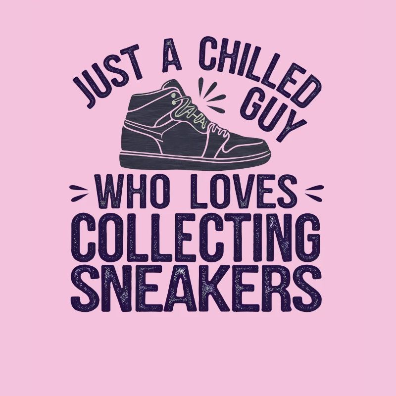 Imprimé collector de baskets décontractées