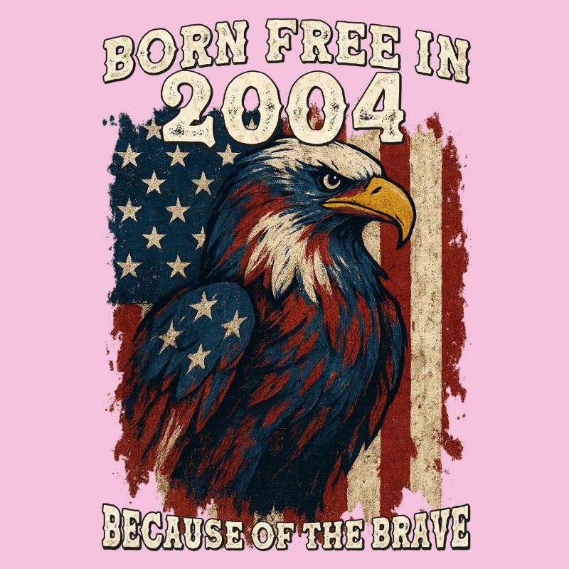 Né libre en 2004 - 21 ans de liberté parce que