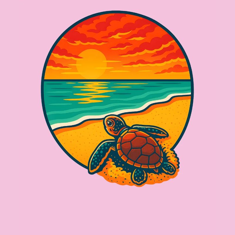 Sunset Turtle Beach, sichere die Trutles