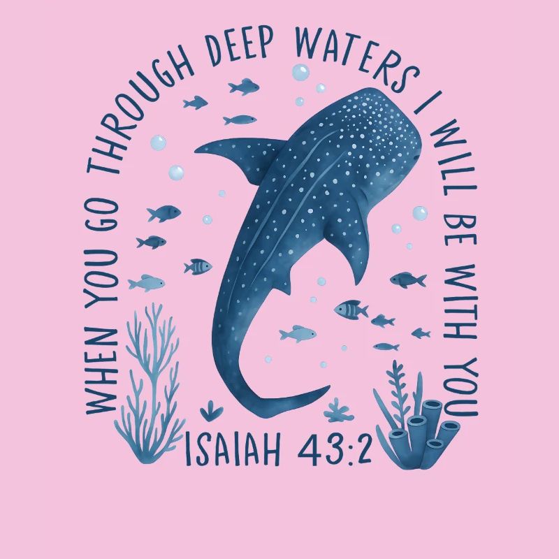 Deep Path Isa 43:2 Underwater