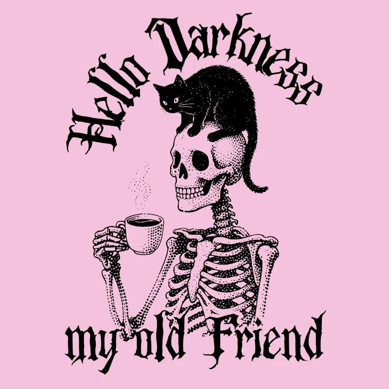 Hello Darkness Skeleton