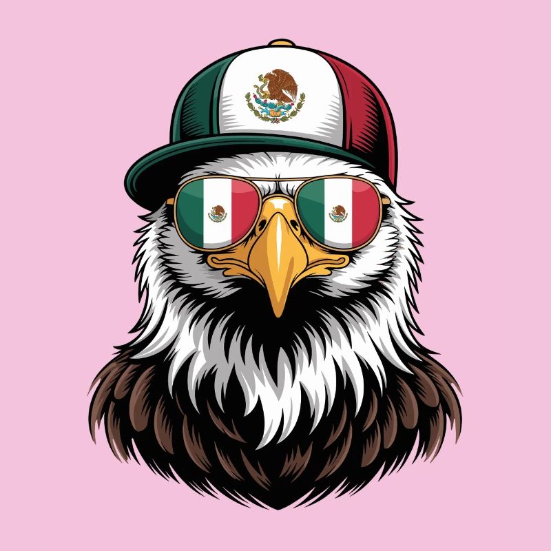 Lunettes de soleil rétro Mexican Eagle