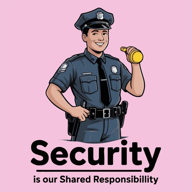 Agent de sécurité Spotlight Graphic