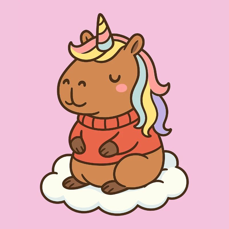 Capybara Unicorn 🌈