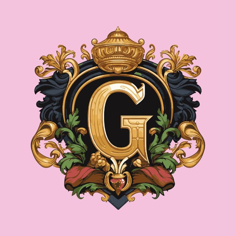 G Buchstabe Name Krone