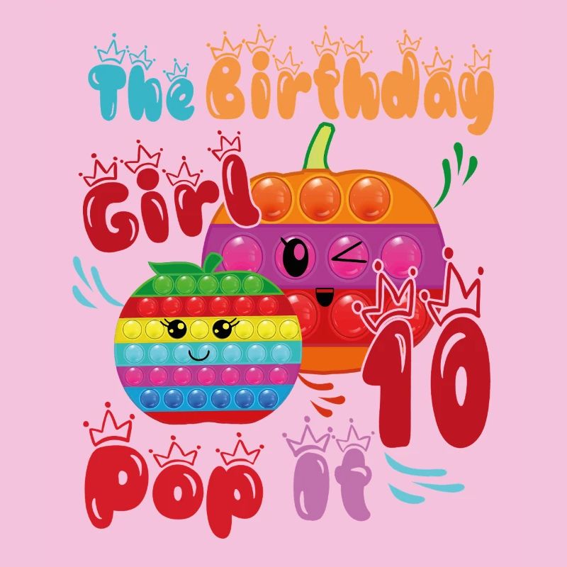 Das Geburtstagskind 10Pop-It