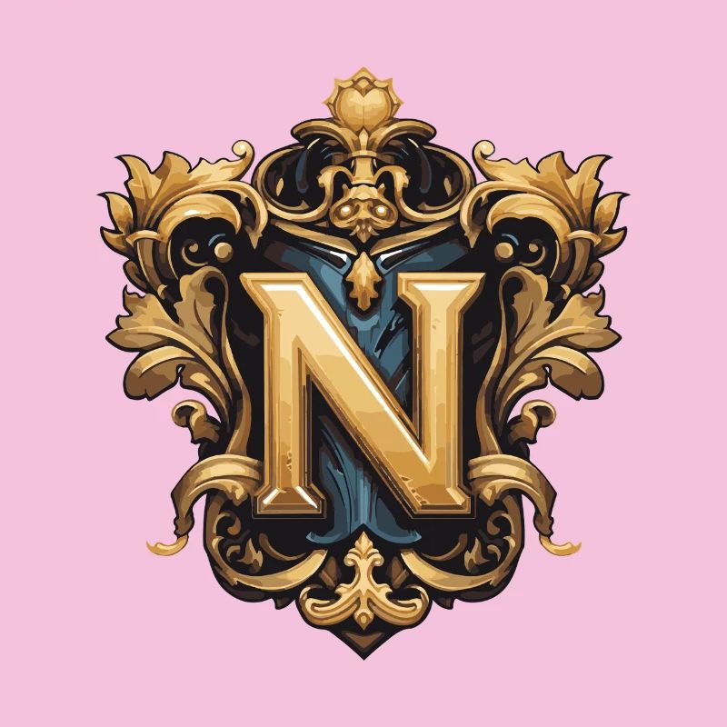 N Buchstabe Name Krone