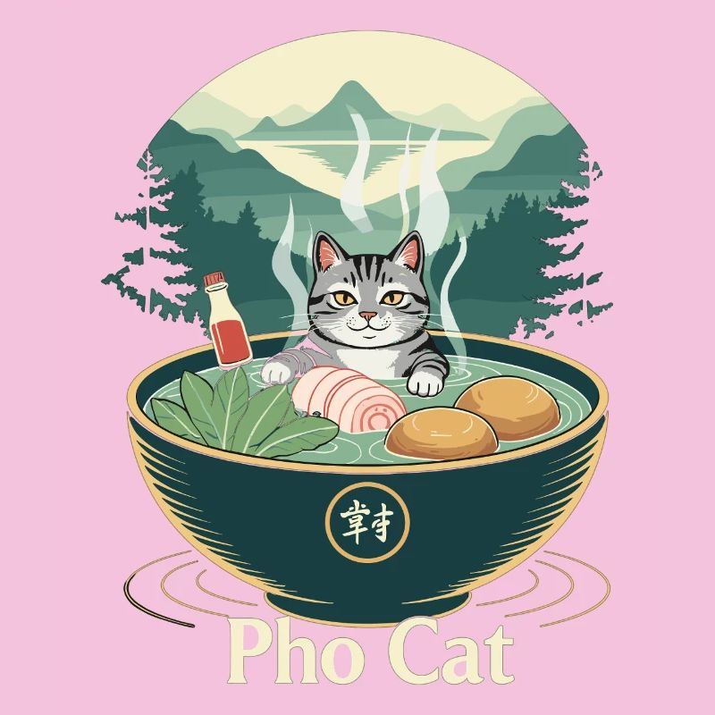 Pho Cat im Ramenbecher