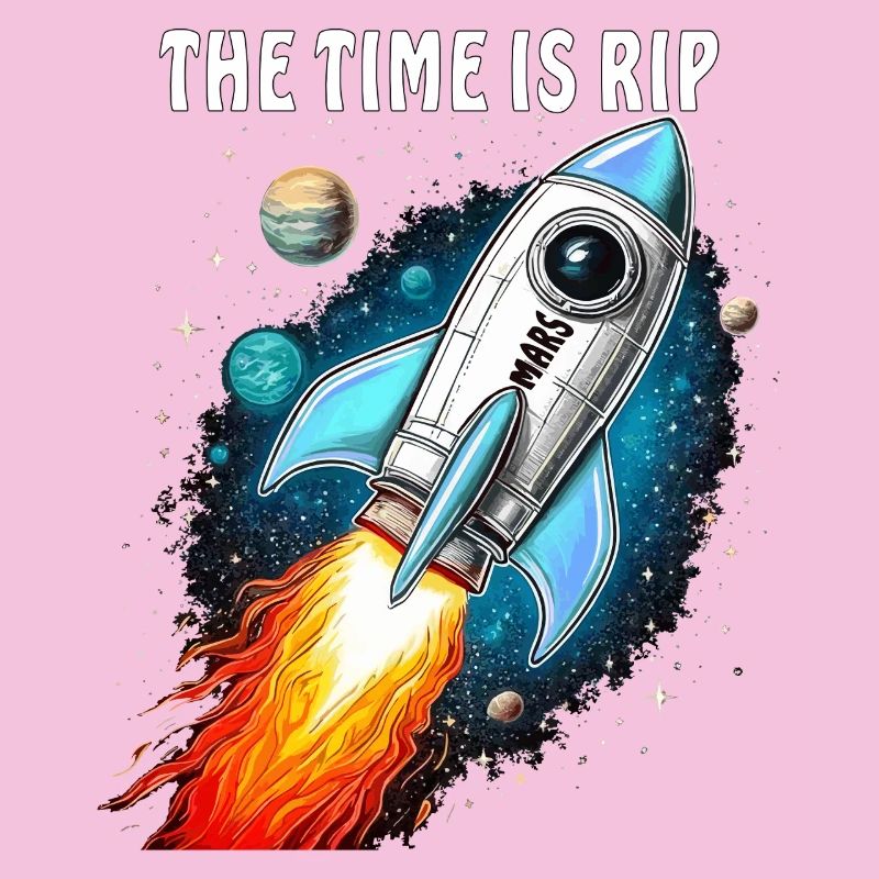 FUSÉE MARS LE TEMPS EST DÉCHIRÉ