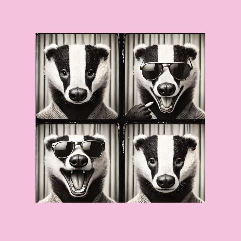 Badger Sonnenbrille Collage