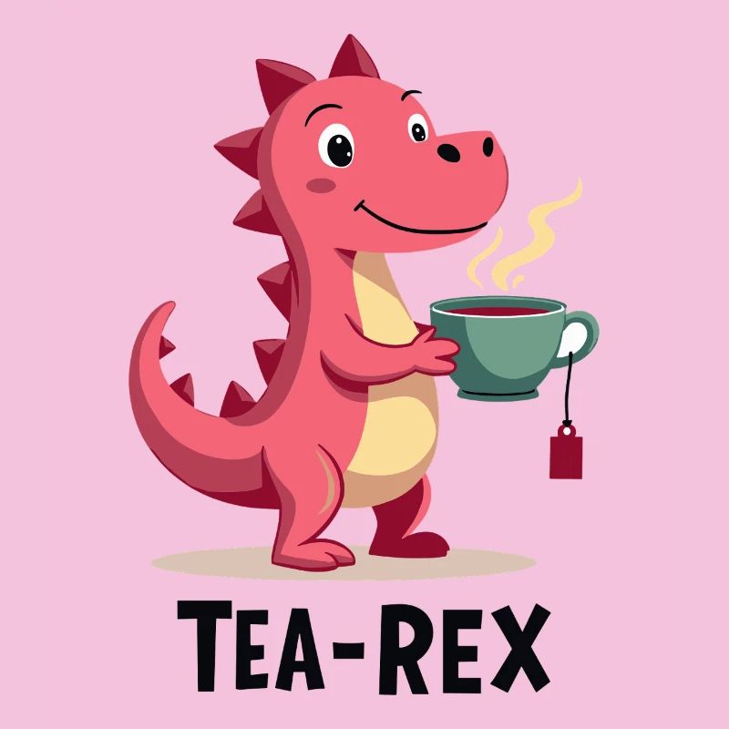Tea-Rex Dino liebt Tee