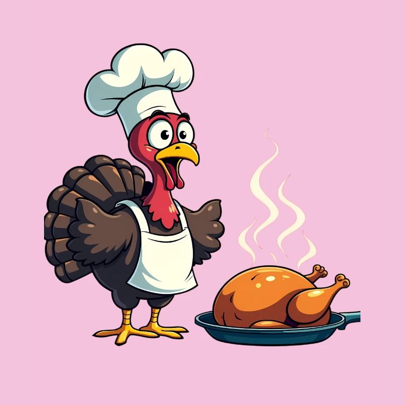 Cuisinier de dinde de Thanksgiving
