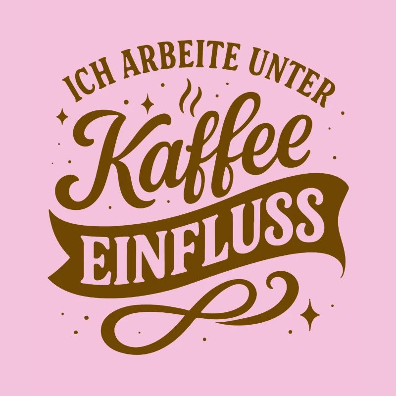Ich arbeite unter Kaffee-Einfluss