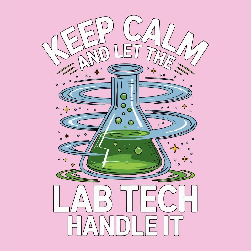Technicien de laboratoire Keep Calm et Technologue médical